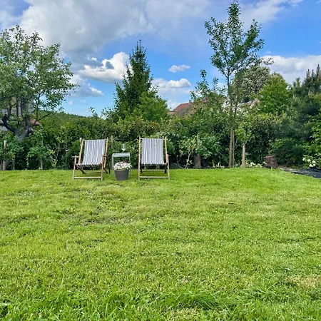 Private House With Garden בית נופש Novy Jachymov